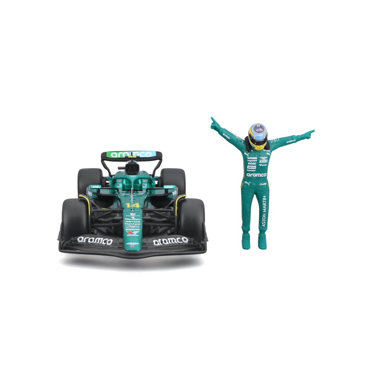2026 F1 ASTON MARTIN AMR 25 2025 #14 1:24 WITH DRIVER ALONSO: No package: Image 3
