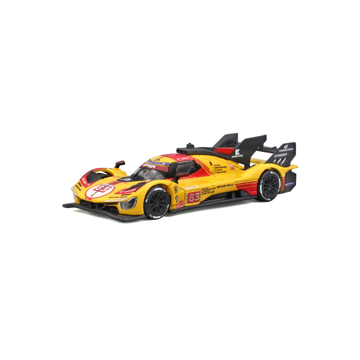 2026 Ferrari 499P #83 1:64 (2024) with Display Case: No package: Image 3