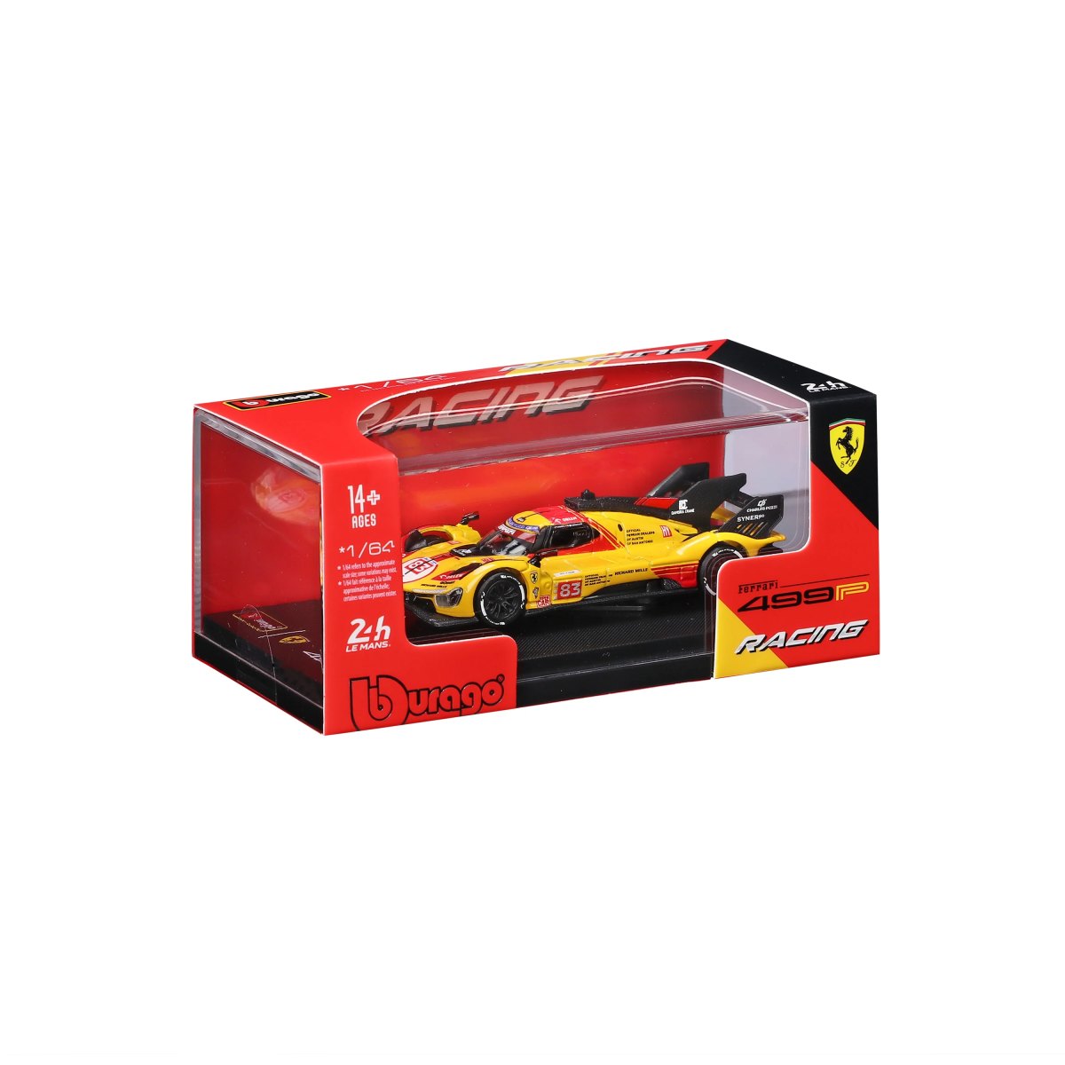 2026 Ferrari 499P #83 1:64 (2024) with Display Case: No package: Image 2