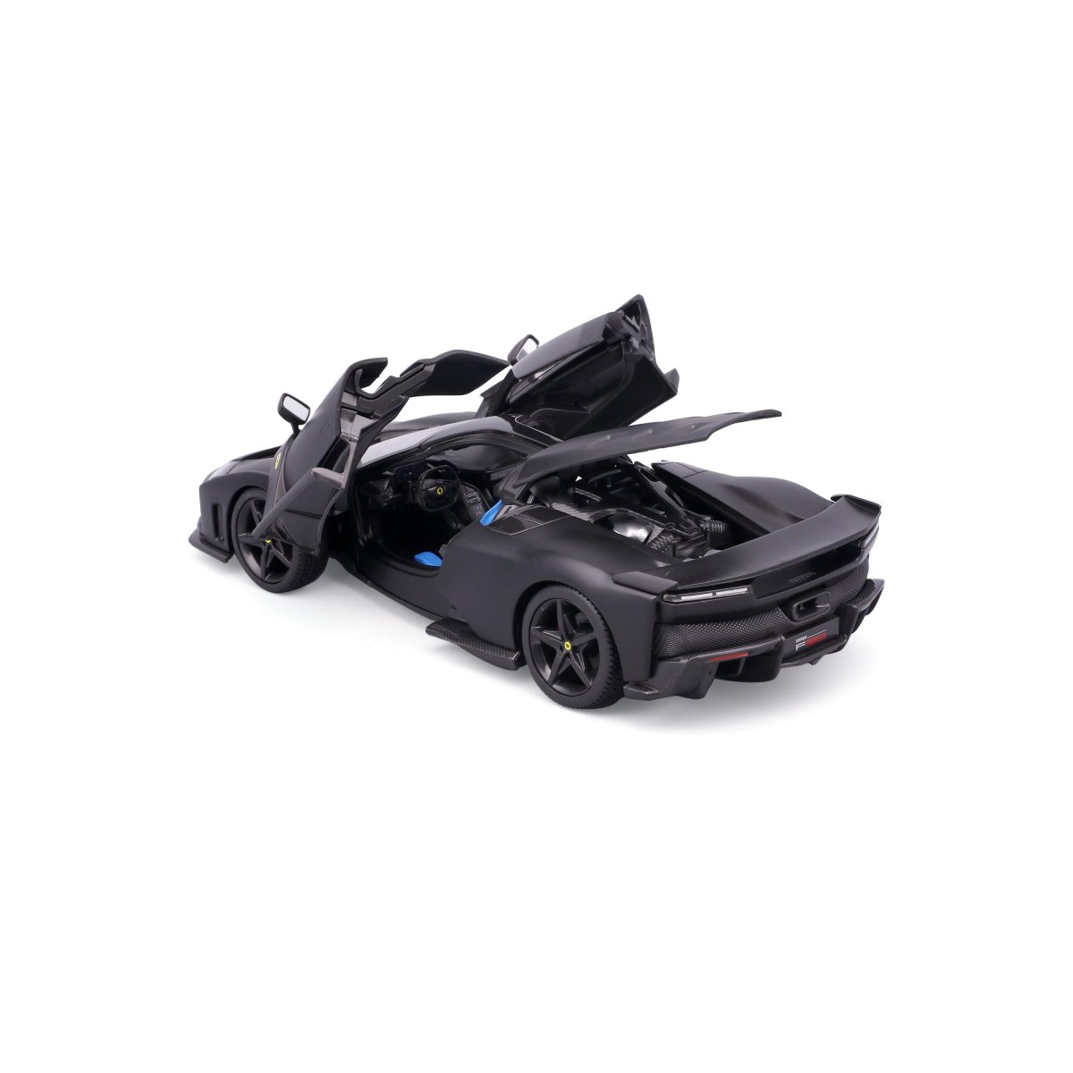2026 Ferrari F80 1:24 Matt Black with display case - WEB EXCLUSIVE: No package: Image 6