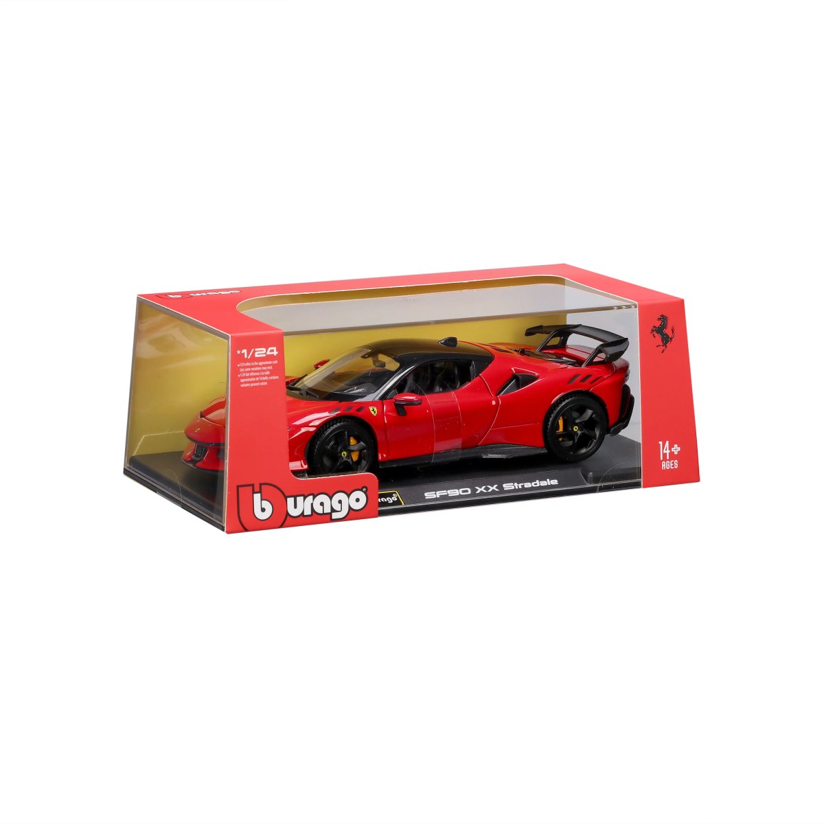 2026 Ferrari SF90 XX 1:24 red with display case - WEB EXCLUSIVE: No package: Image 2