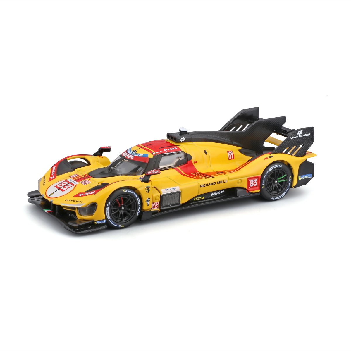 2026 FERRARI 499P 24H LMH Hypercar 2025 #83 1:43 with display case: No package: Image 5