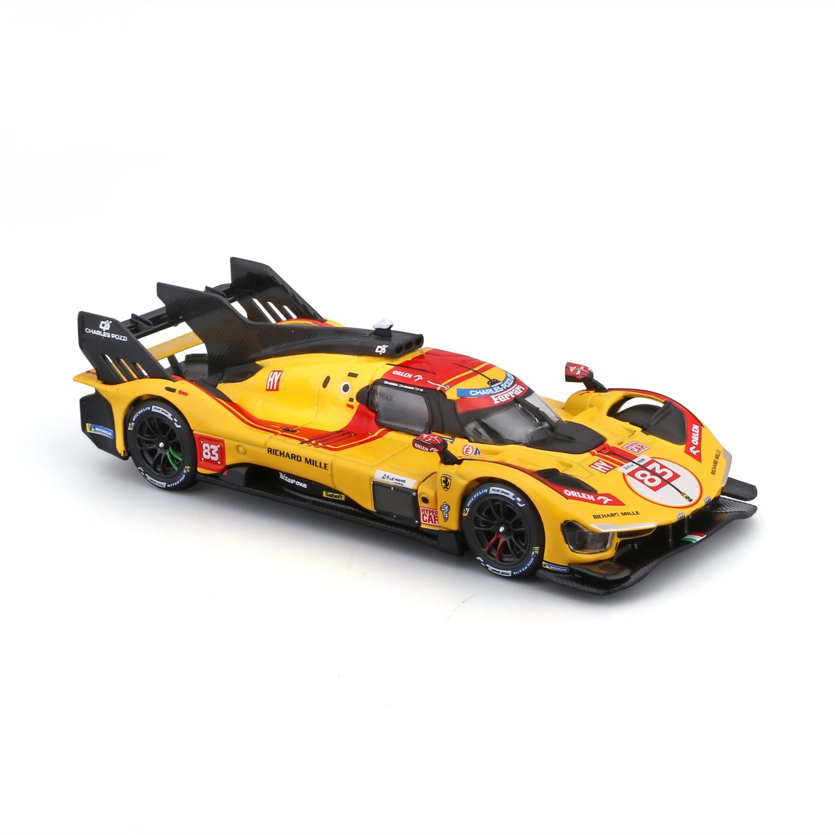 2026 FERRARI 499P 24H LMH Hypercar 2025 #83 1:43 with display case: No package: Image 7