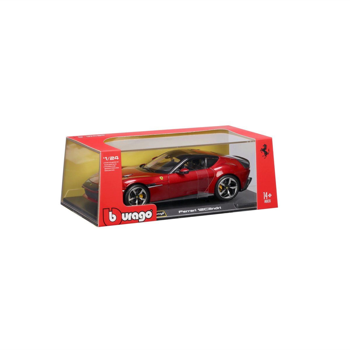 2026 Ferrari 12 Cilindri 1:24 Imola Red with display case - WEB EXCLUSIVE: No package: Image 2