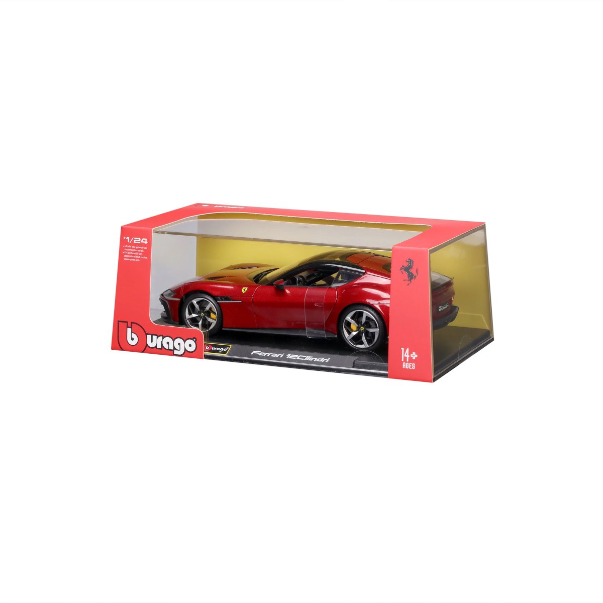 2026 Ferrari 12 Cilindri 1:24 Imola Red with display case - WEB EXCLUSIVE: No package: Image 9