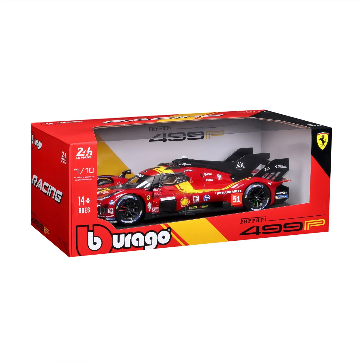 2026 Ferrari 499P 24H LMH Hypercar 2025 n°51 1:18: No package: Image 2