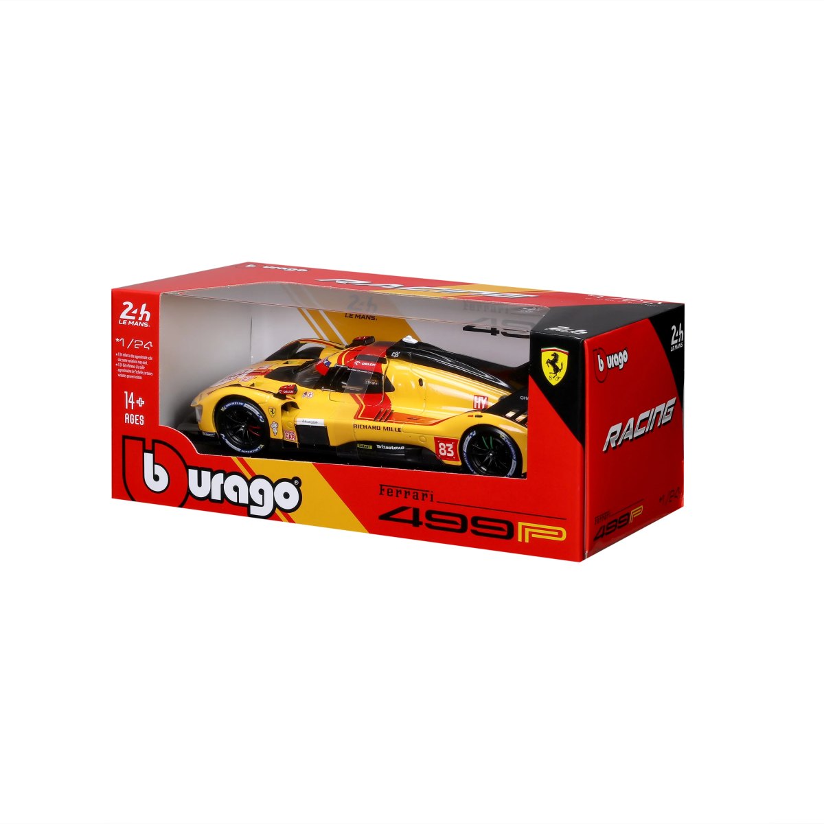 2026 FERRARI 499P 24h LMS Hypercar 2025 Le Mans Champion N.83 1:24: No package: Image 8