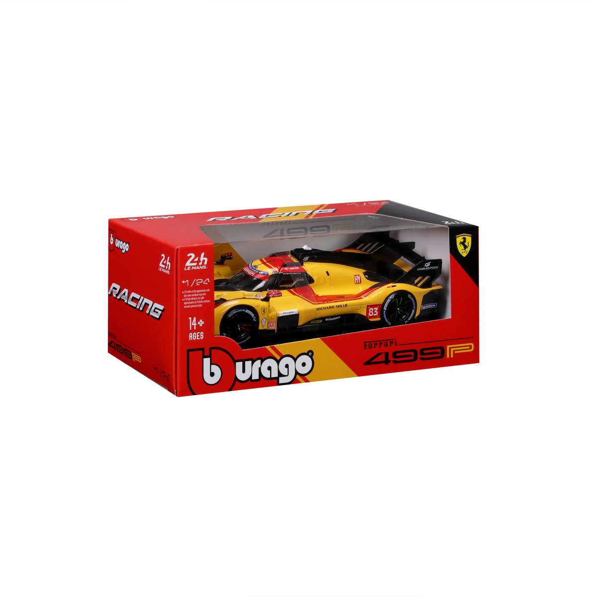 2026 FERRARI 499P 24h LMS Hypercar 2025 Le Mans Champion N.83 1:24: No package: Image 2