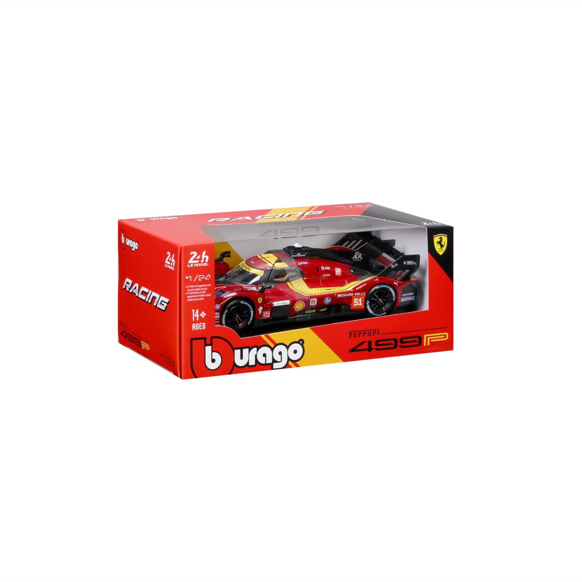 2026 FERRARI 499P 2025 24h Le Mans Hypercar N.51 1:24: No package: Image 2