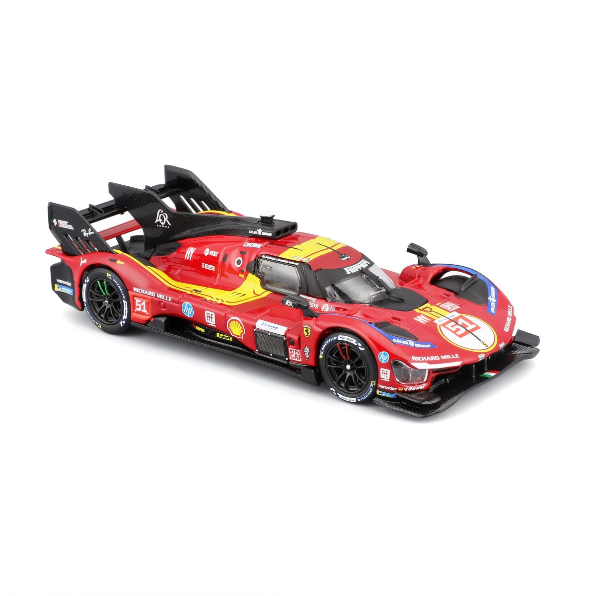 2026 FERRARI 499P 24H LMH Hypercar 2025 No. 51 1:43 with display case: No package: Image 7