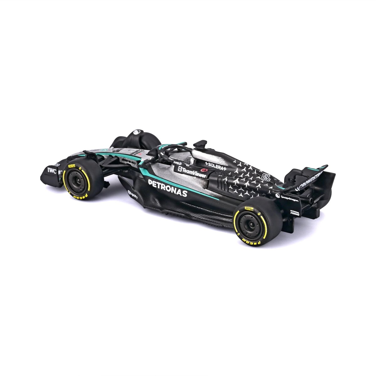2026 Mercedes-AMG F1 W16 2025 #63 Russell 1:64 with display case: No package: Image 5