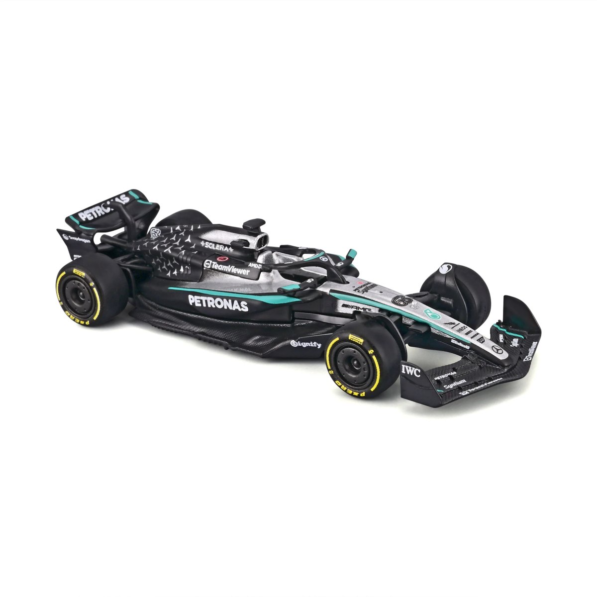 2026 Mercedes-AMG F1 W16 2025 #63 Russell 1:64 with display case: No package: Image 6