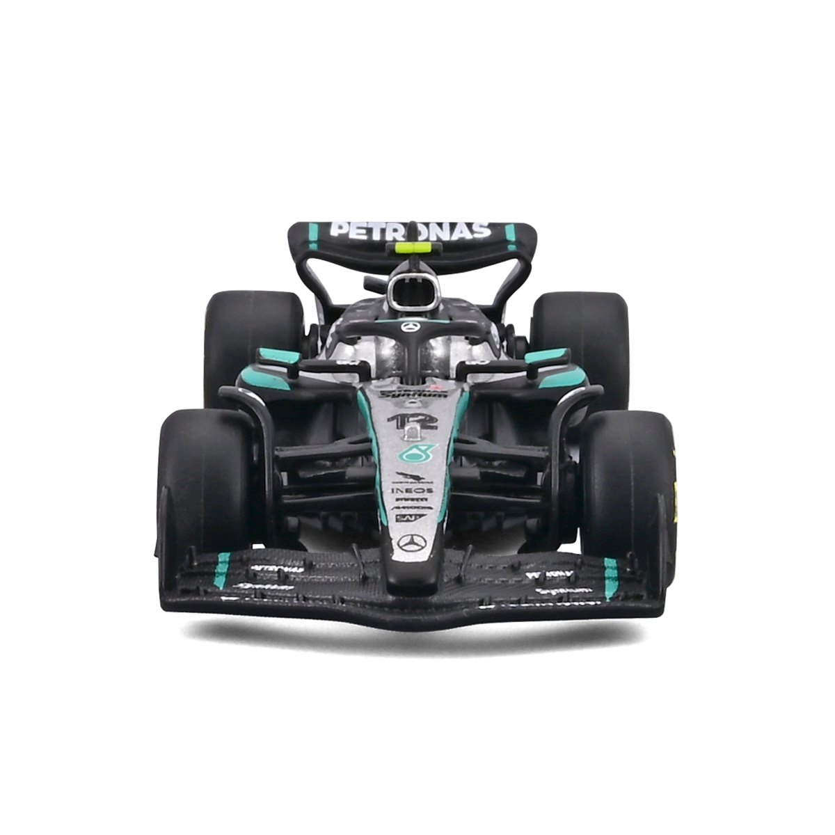 2026 Mercedes-AMG F1 W16 2025 #12 Antonelli 1:64 with display case: No package: Image 3