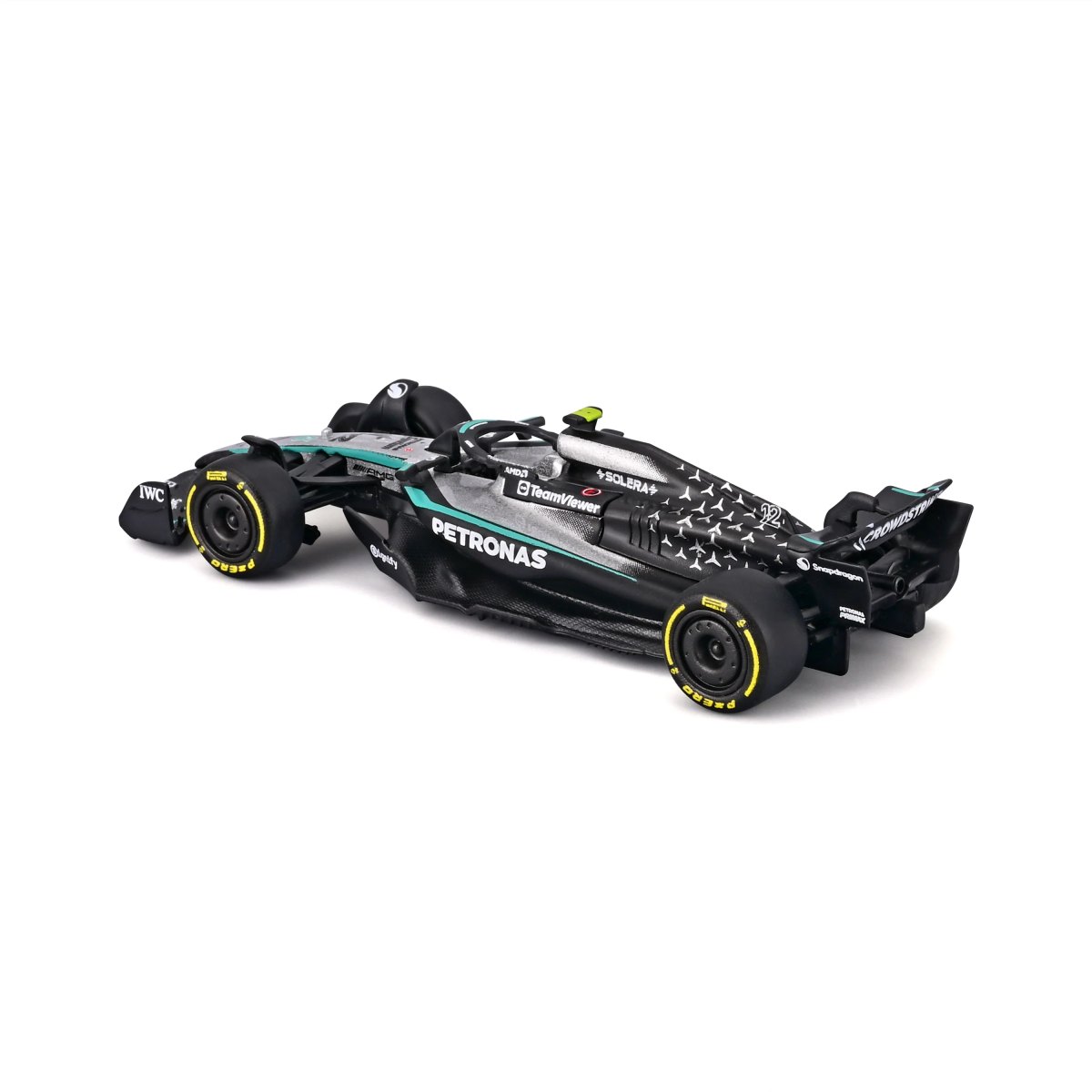 2026 Mercedes-AMG F1 W16 2025 #12 Antonelli 1:64 with display case: No package: Image 5
