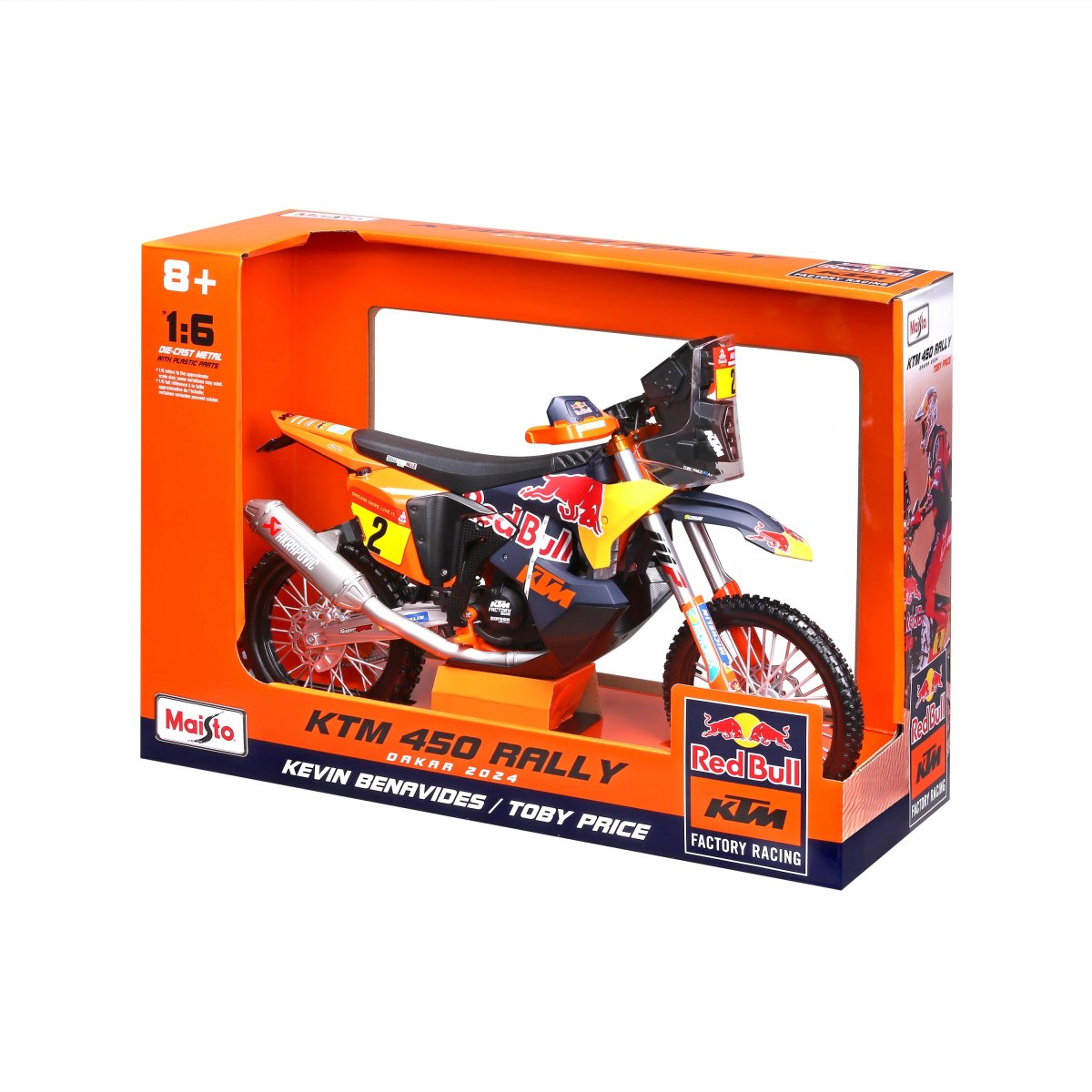 2026 Red Bull KTM 450 Rally Dakar 2024 1:6: No package: Image 15