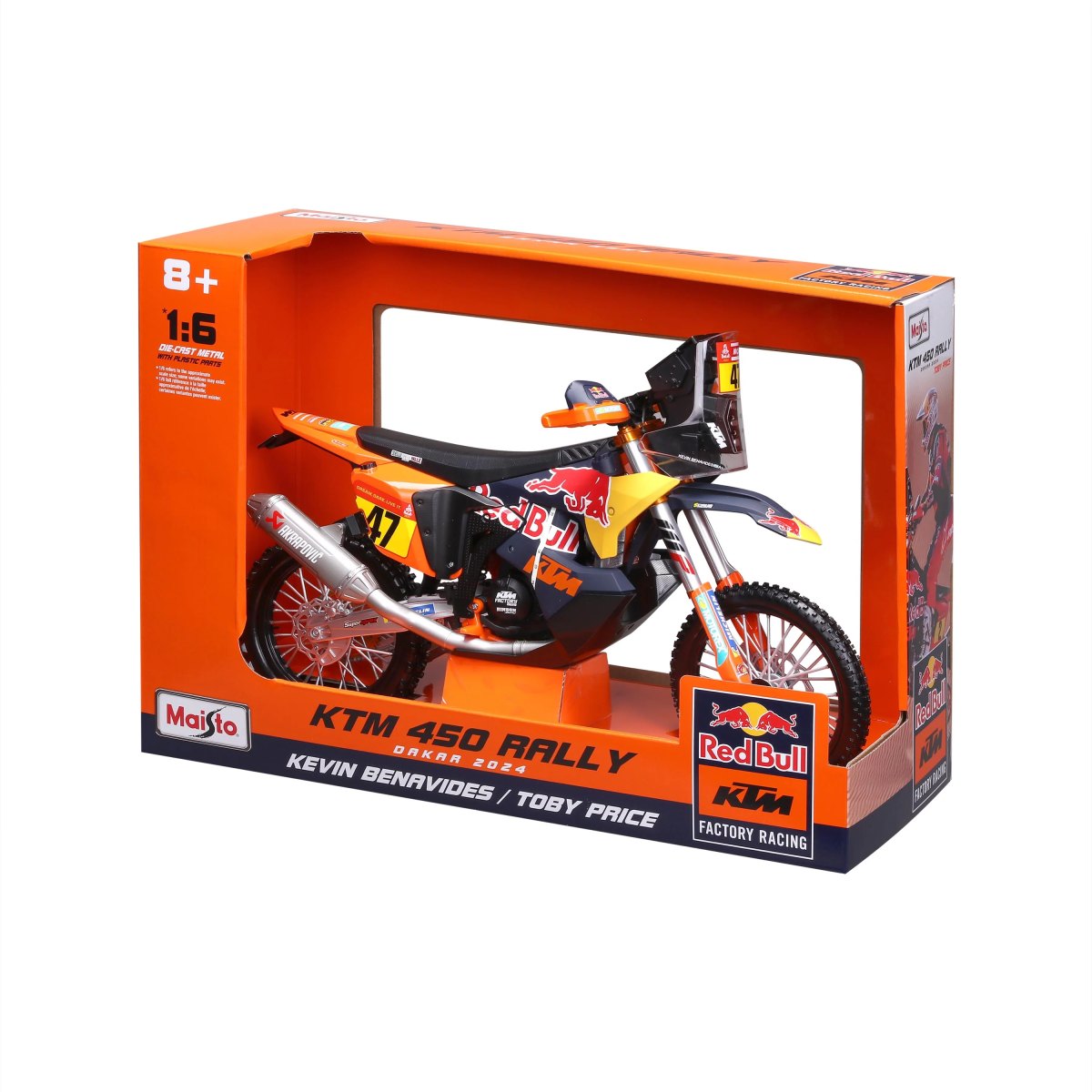 2026 Red Bull KTM 450 Rally Dakar 2024 1:6: No package: Image 16