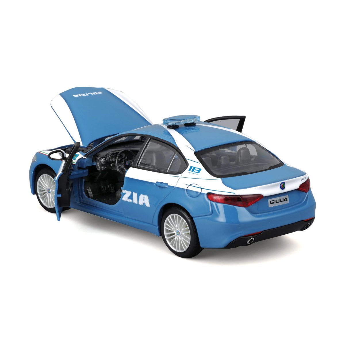 2026 Model Kit Alfa Romeo GIULIA POLIZIA – 1:24: No package: Image 5