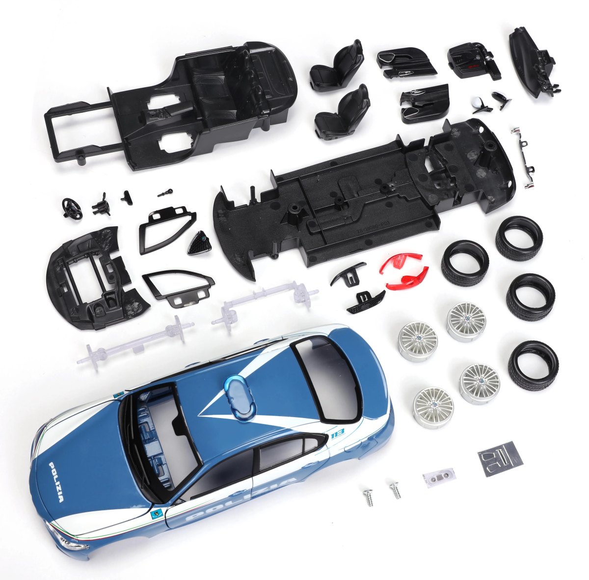 2026 Model Kit Alfa Romeo GIULIA POLIZIA – 1:24: No package: Image 7