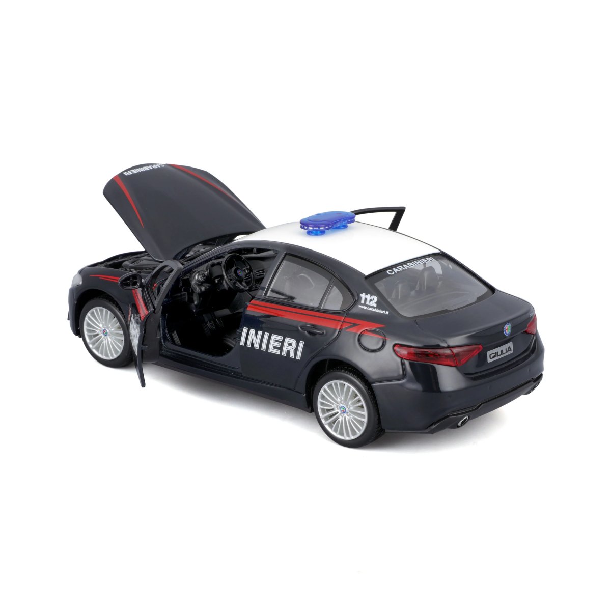 2026 Model Kit Alfa Romeo GIULIA CARABINIERI – 1:24: No package: Image 4