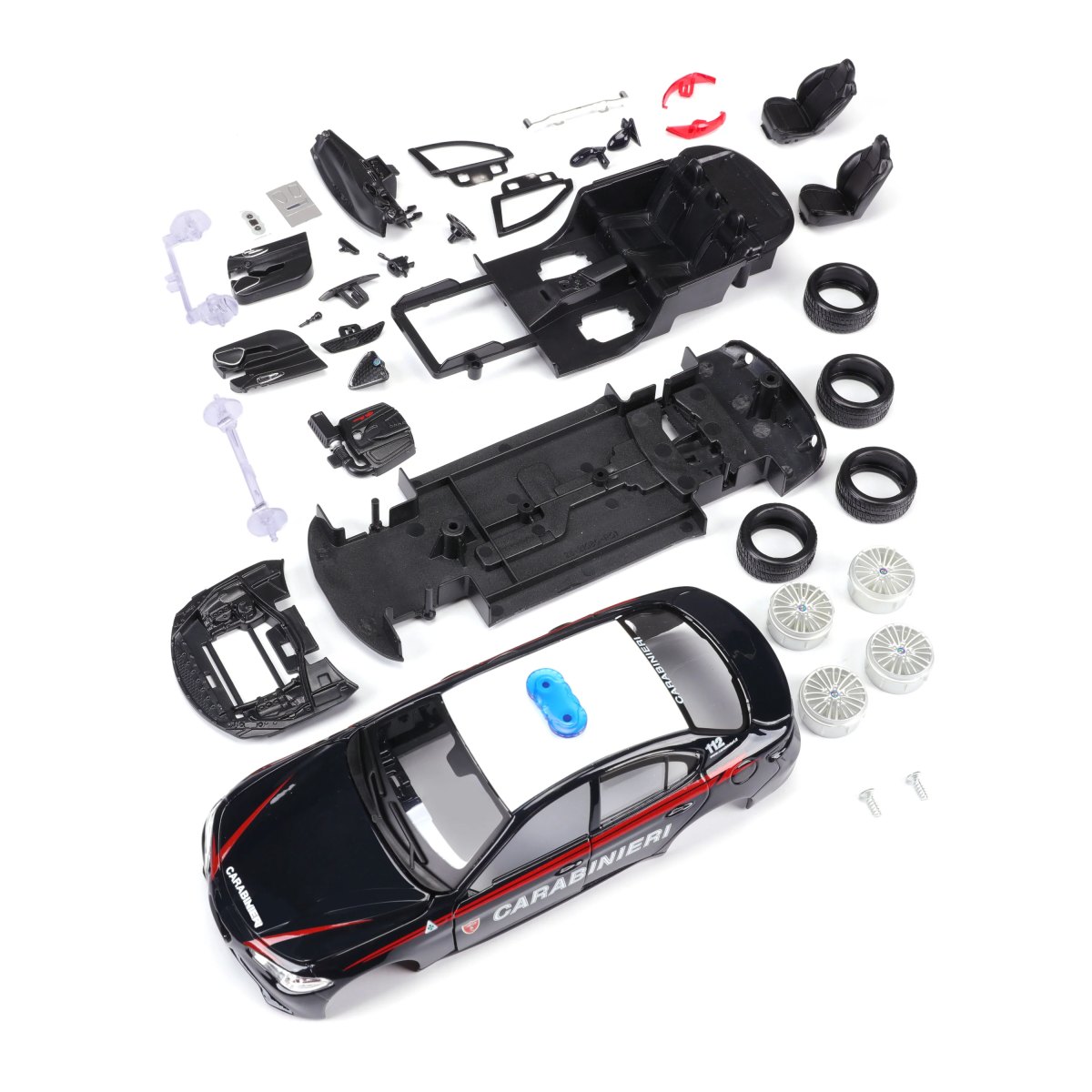 2026 Model Kit Alfa Romeo GIULIA CARABINIERI – 1:24: No package: Image 6