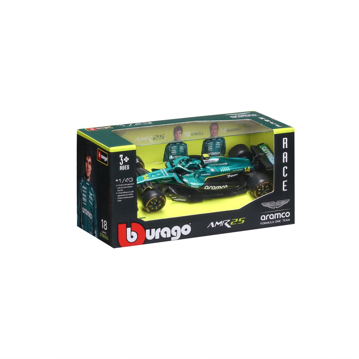 2026 F1 Aston Martin AMR 25 2025 #14 Alonso 1:43: No package: Image 2