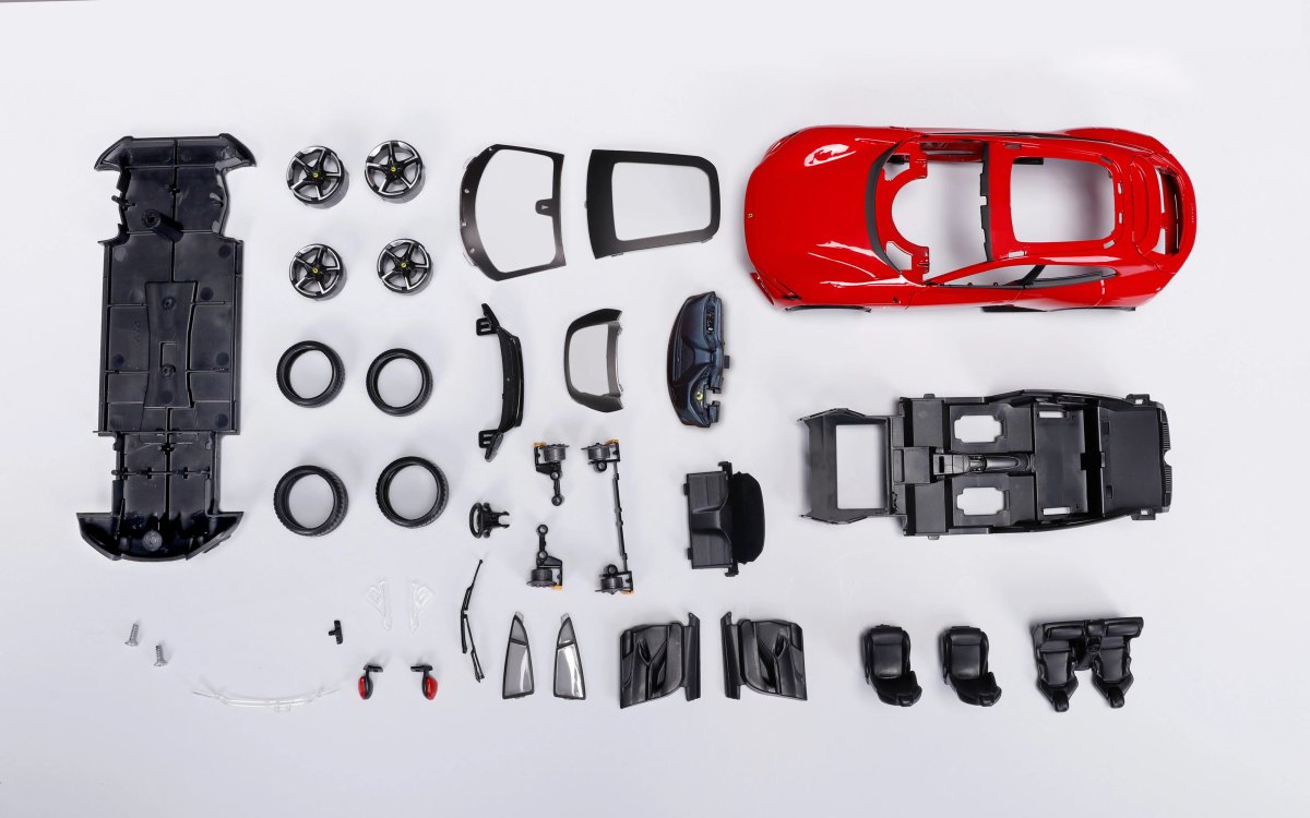 2026 Model Kit FERRARI PUROSANGUE 1:24: No package: Image 8