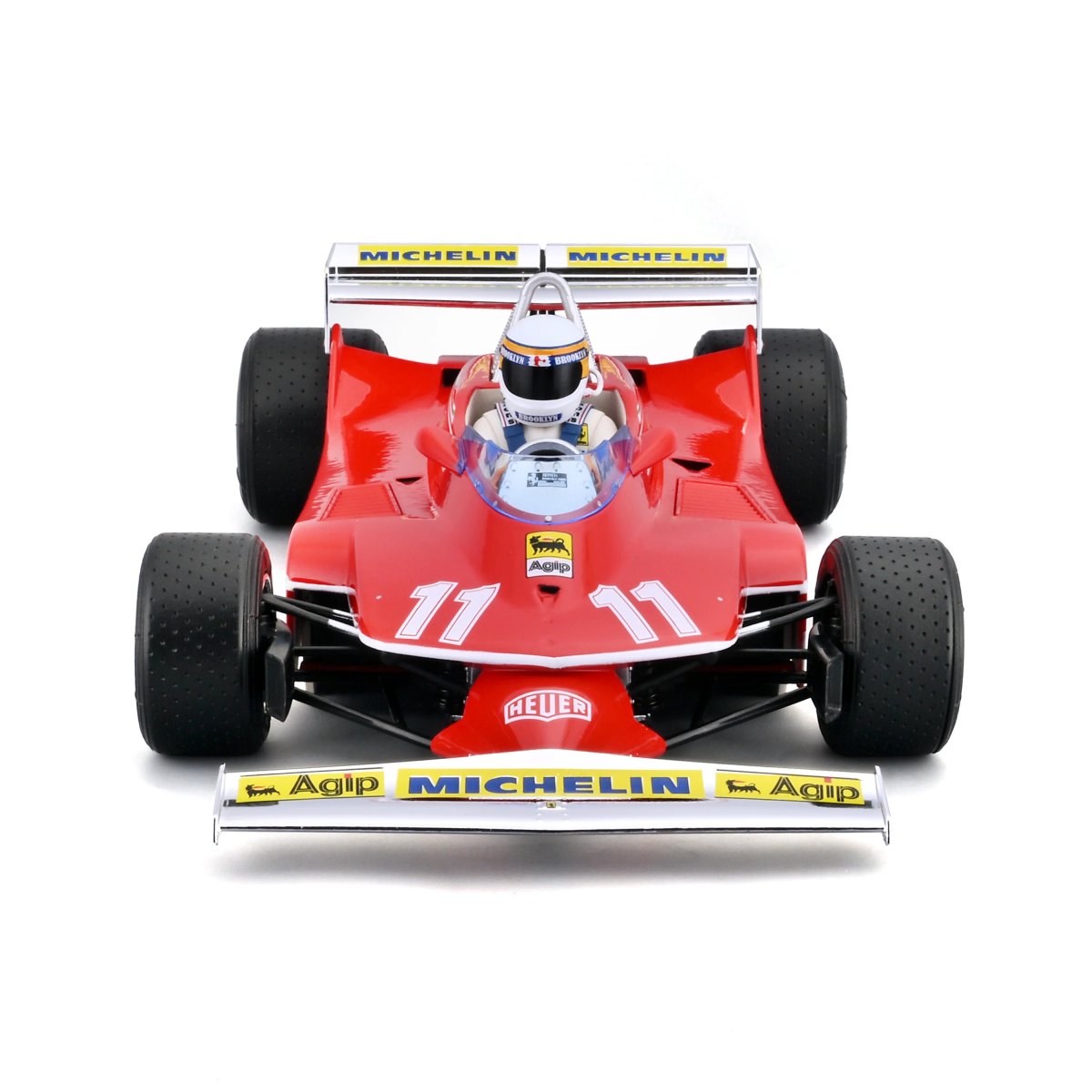 2026 Ferrari 312 T4 'Short Tail' #11 Jody Scheckter – Monaco GP 1979 Winner – 1:18 scale with driver: No package: Image 4