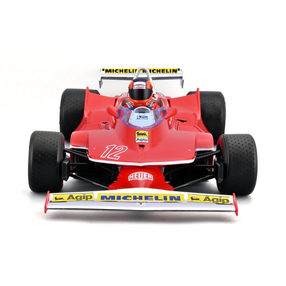 2026 Ferrari 312 T4 #12 Gilles Villeneuve – Winner South Africa GP 1979 – 1:18 Scale with driver: No package: Image 3