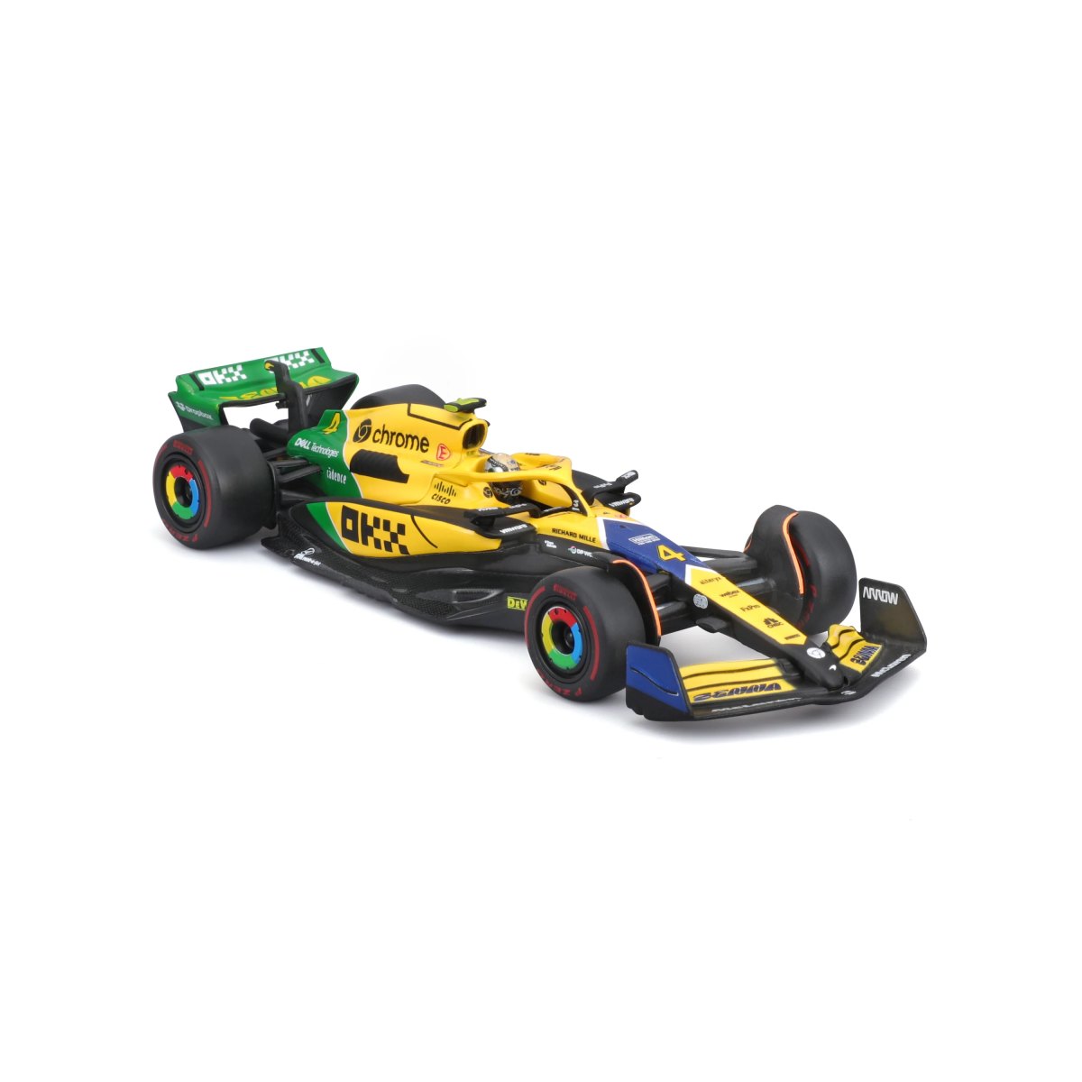 2026 McLaren F1 MCL38 Lando Norris #4 GP Monaco 2024 Senna 30th Anniversary Livery: No package: Image 5
