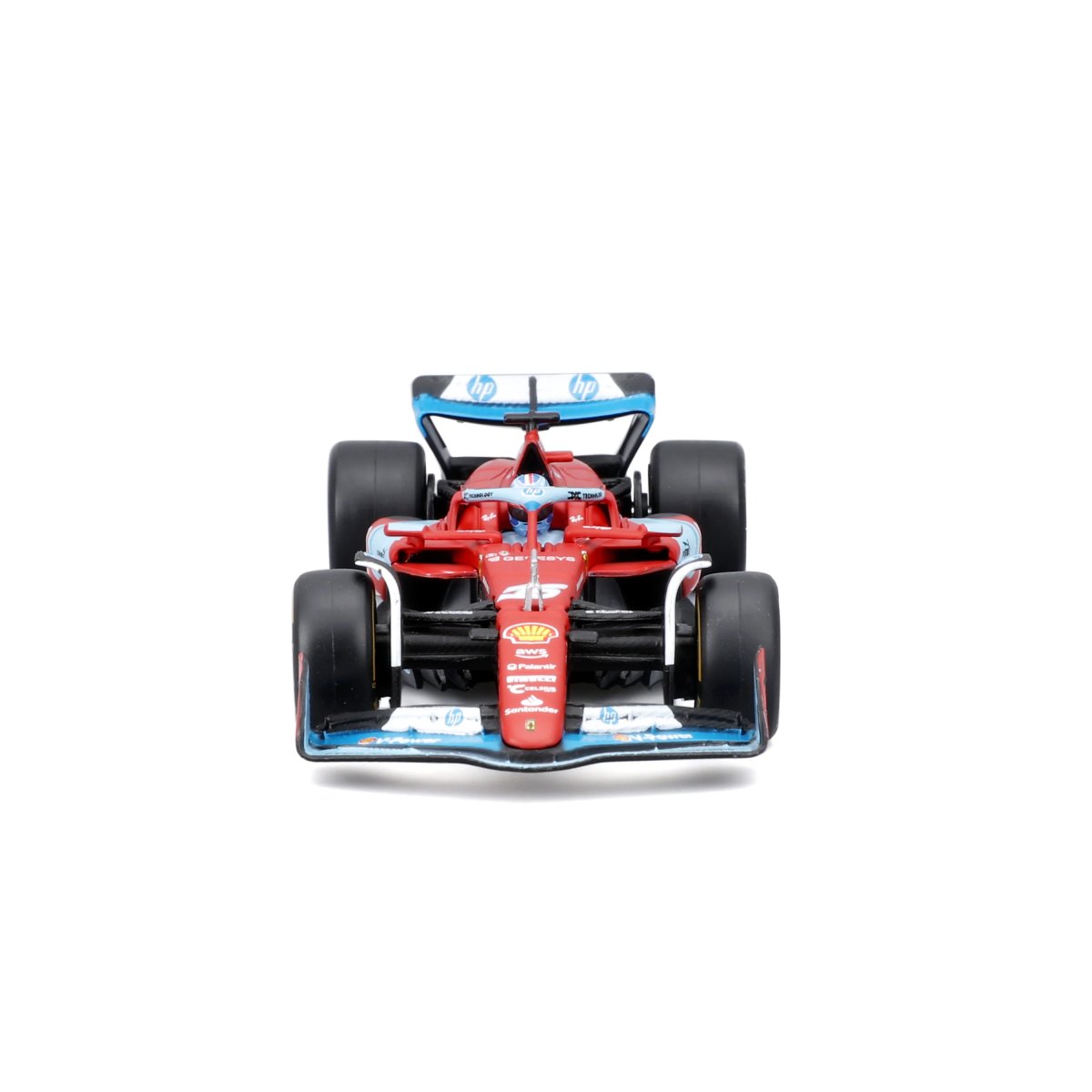 2026 Ferrari F1 SF-24 Charles Leclerc #16 Miami GP 2024 Livery 1:43 with Driver and Display Case: No package: Image 4