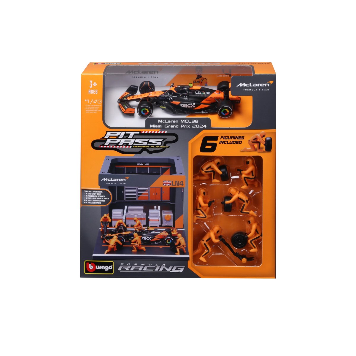 2026 Pit Stop McLaren with MCL38 #4 Lando Norris: No package: Image 5