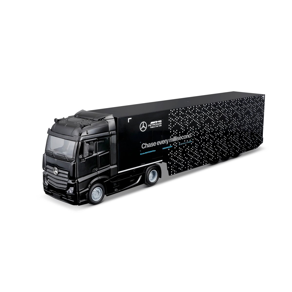 2026 Mercedes-AMG Semi Truck with Mercedes W15 #63 George Russell – 1:43 Diecast Model: No package: Image 2