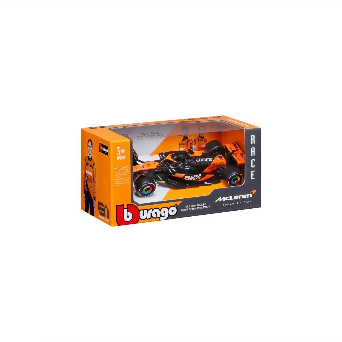 2026 McLaren MCL38 #81 Oscar Piastri F1 2024: No package: Image 2