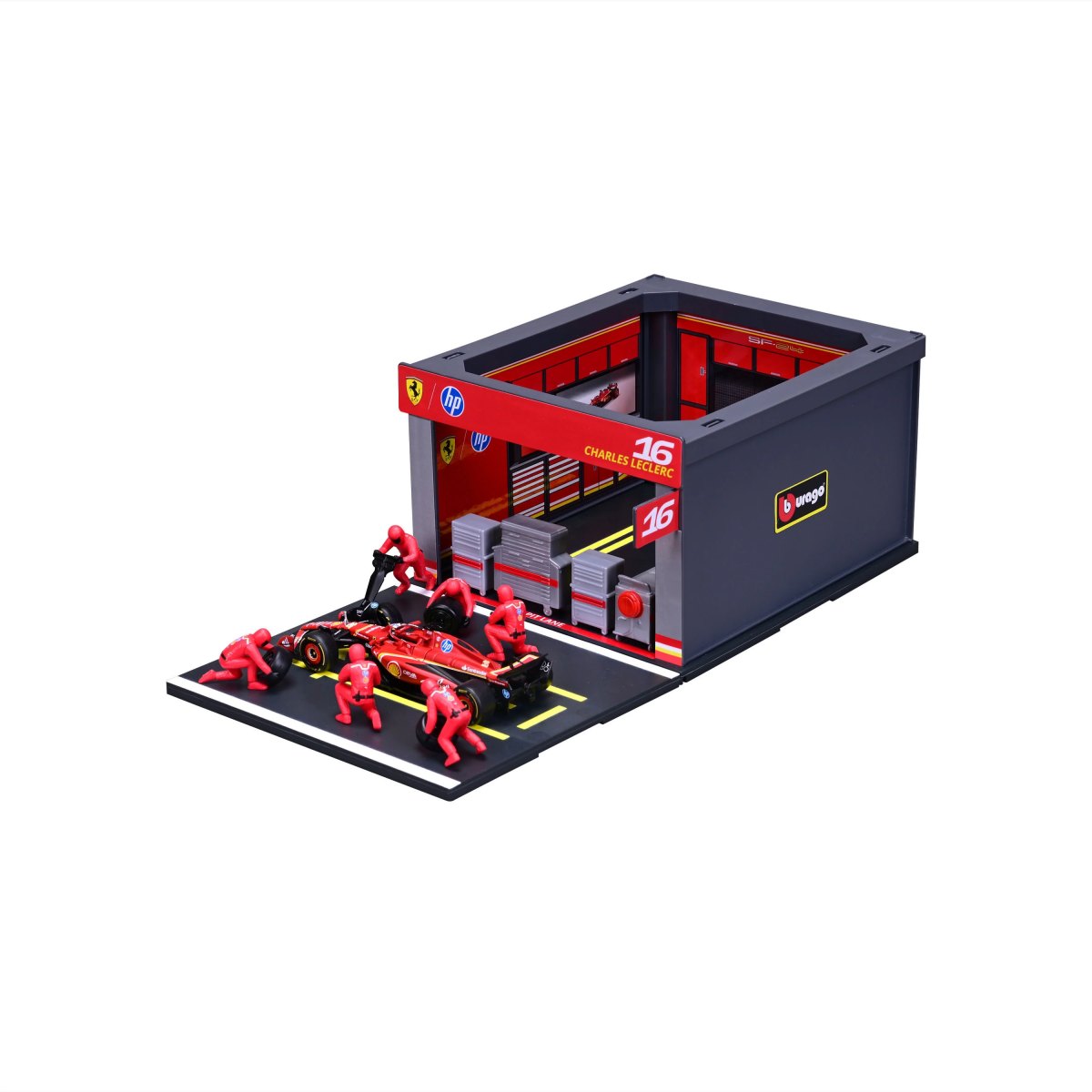 2026 Pit Stop Ferrari with SF-24 #16 Charles Leclerc: No package: Image 4