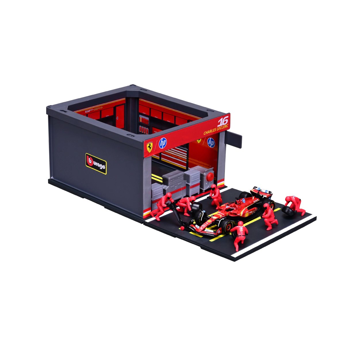 2026 Pit Stop Ferrari with SF-24 #16 Charles Leclerc: No package: Image 5