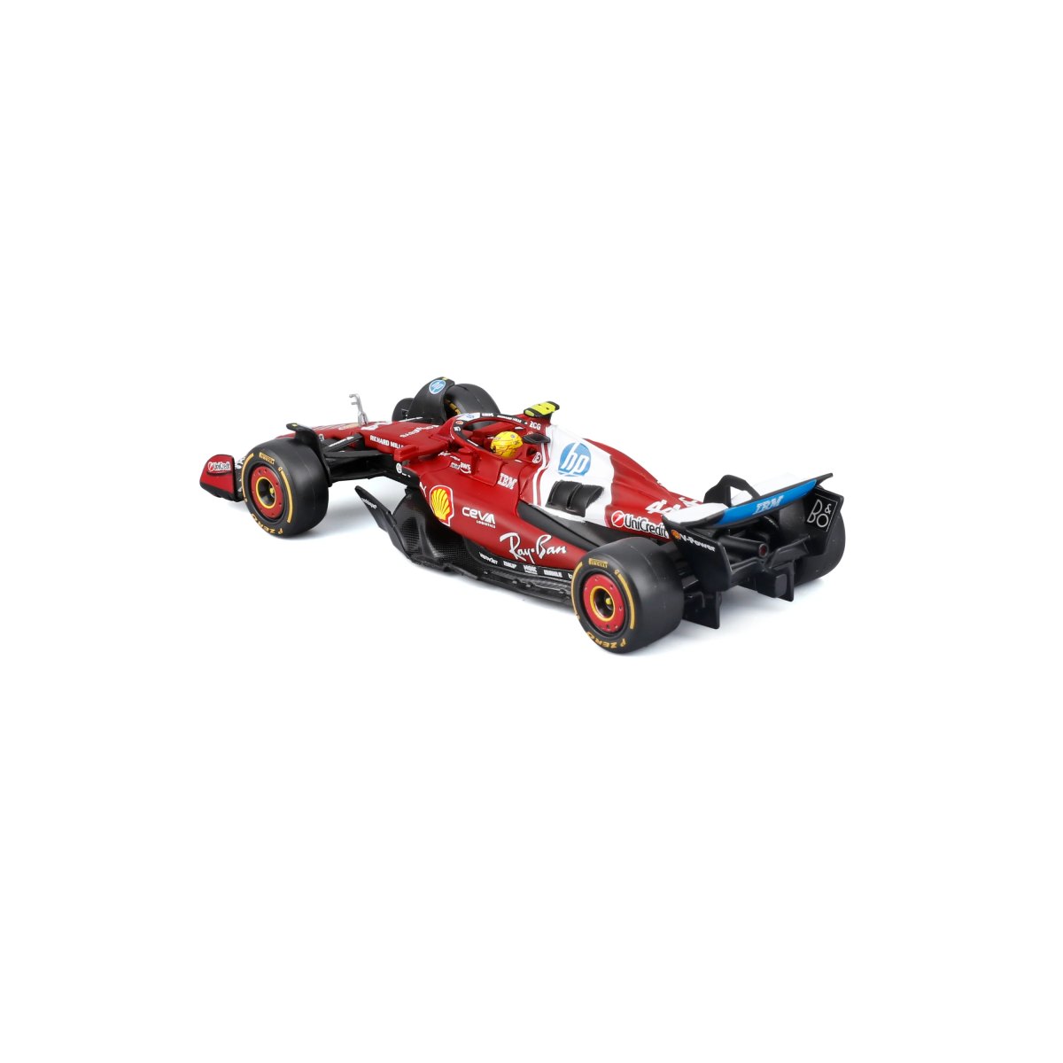2026 Ferrari SF-25 Lewis Hamilton #44 F1 2025 – 1:43 Diecast Model with Display Case: No package: Image 7