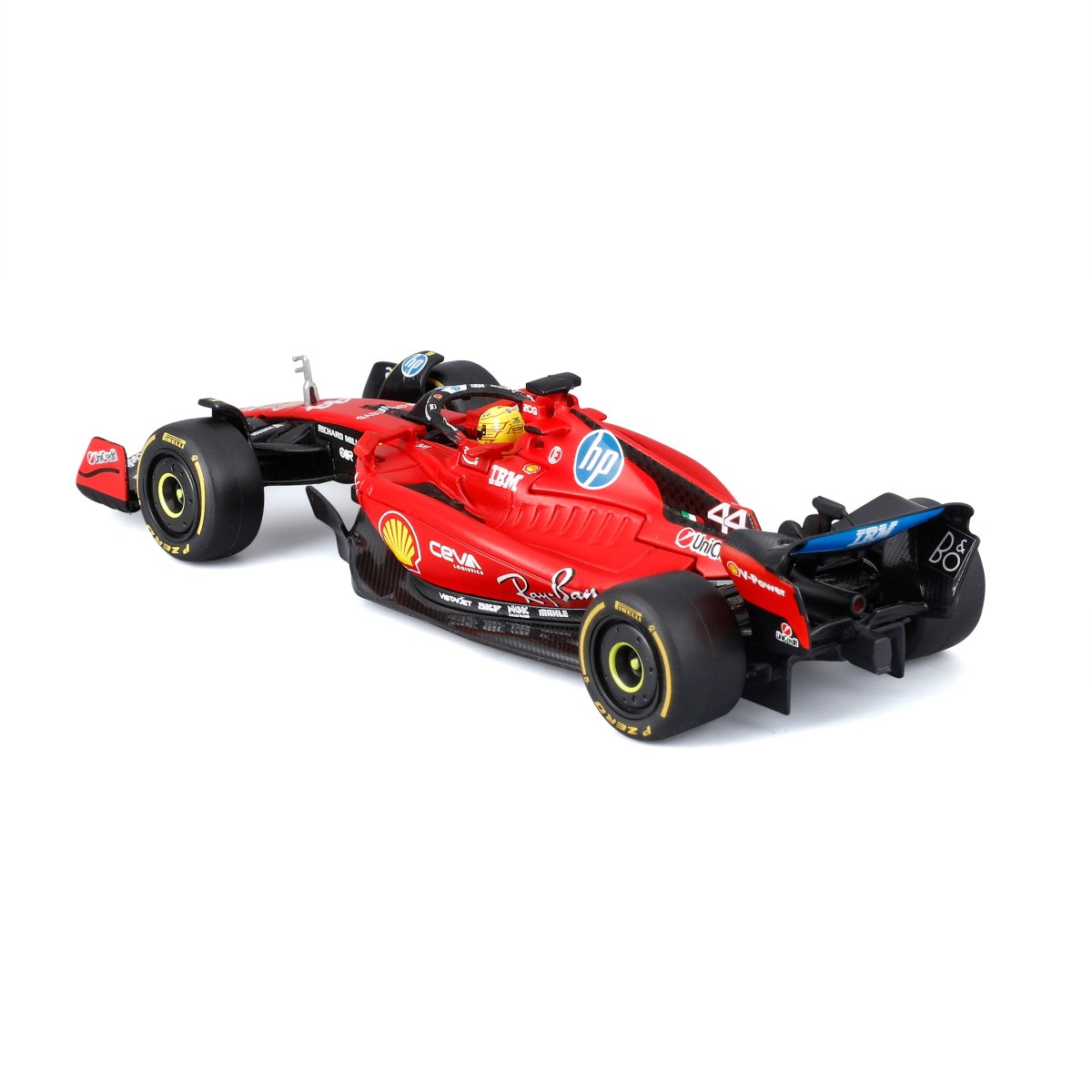 2026 Ferrari SF-23 Test Fiorano – 1:43 Diecast Model Lewis Hamilton with Display Case: No package: Image 6