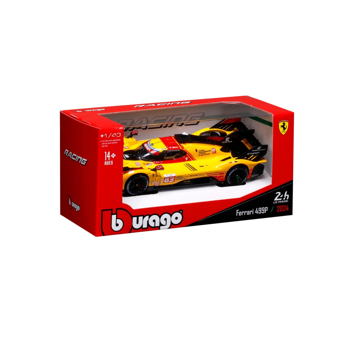 2026 Ferrari 499P #83 24h Le Mans Hypercar 2024 – Diecast Model Car 1:43: No package: Image 2