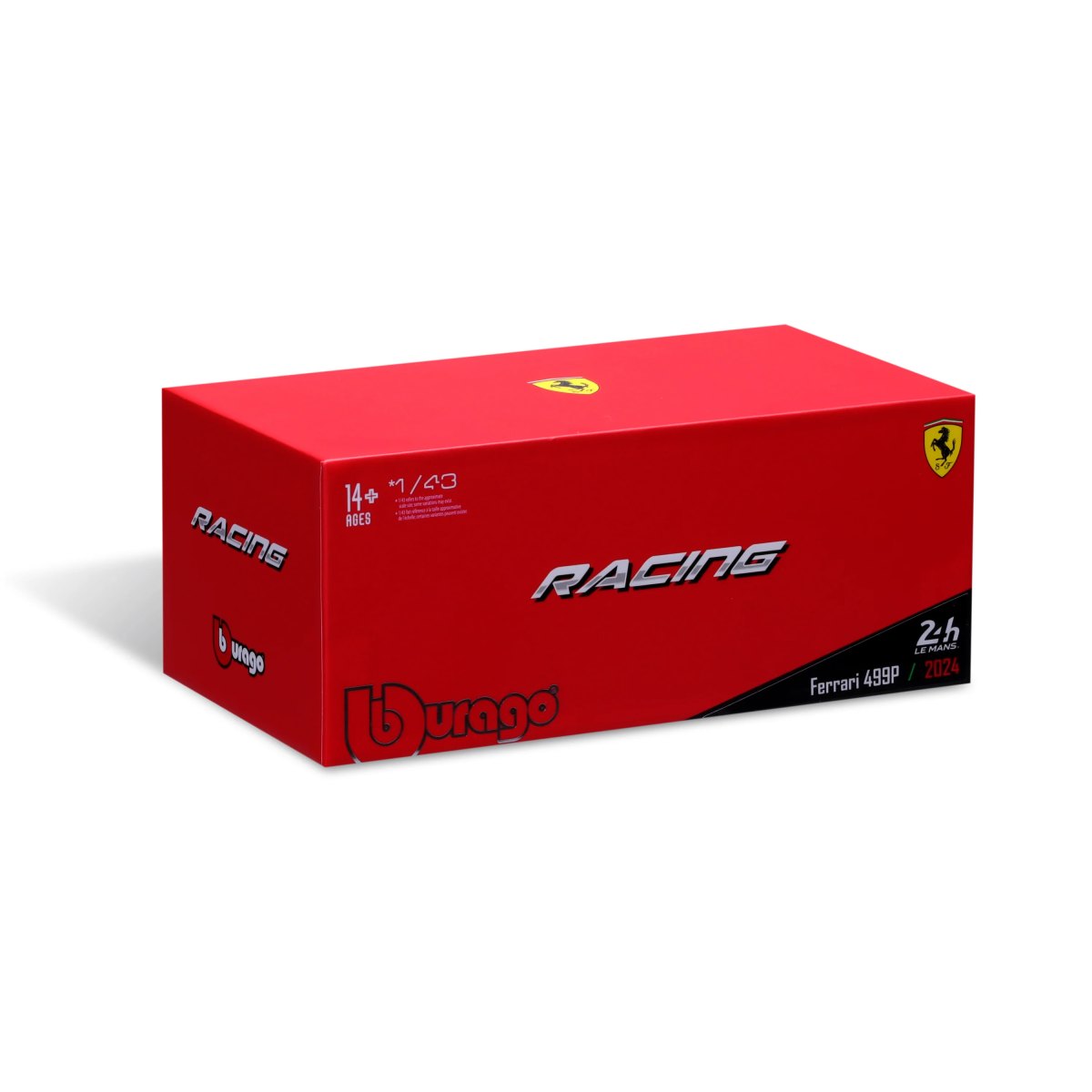 2026 Ferrari 499P #50 24h Le Mans Champion 2024 – 1:43 Diecast Model with Display Case: No package: Image 7