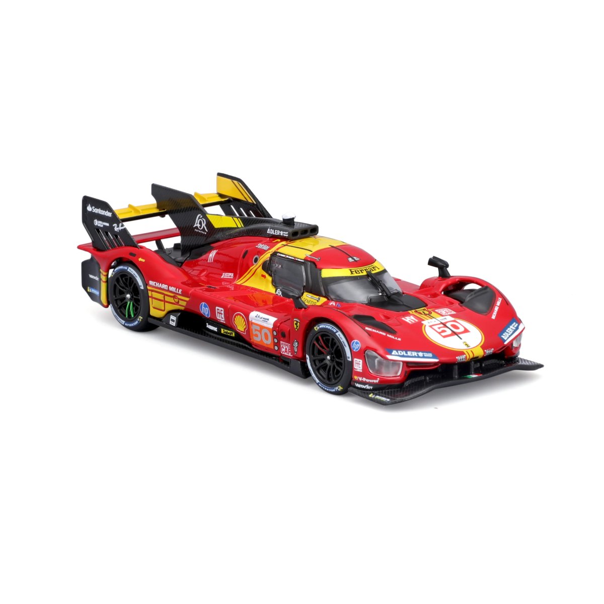 2026 Ferrari 499P #50 24h Le Mans Champion 2024 – 1:43 Diecast Model with Display Case: No package: Image 6