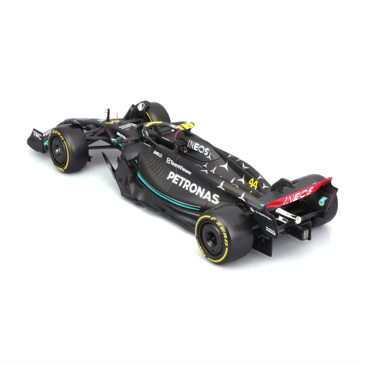 2026 Mercedes W14 E Performance #44 Lewis Hamilton F1 2023 – 1:24 Diecast Model with Driver: No package: Image 4