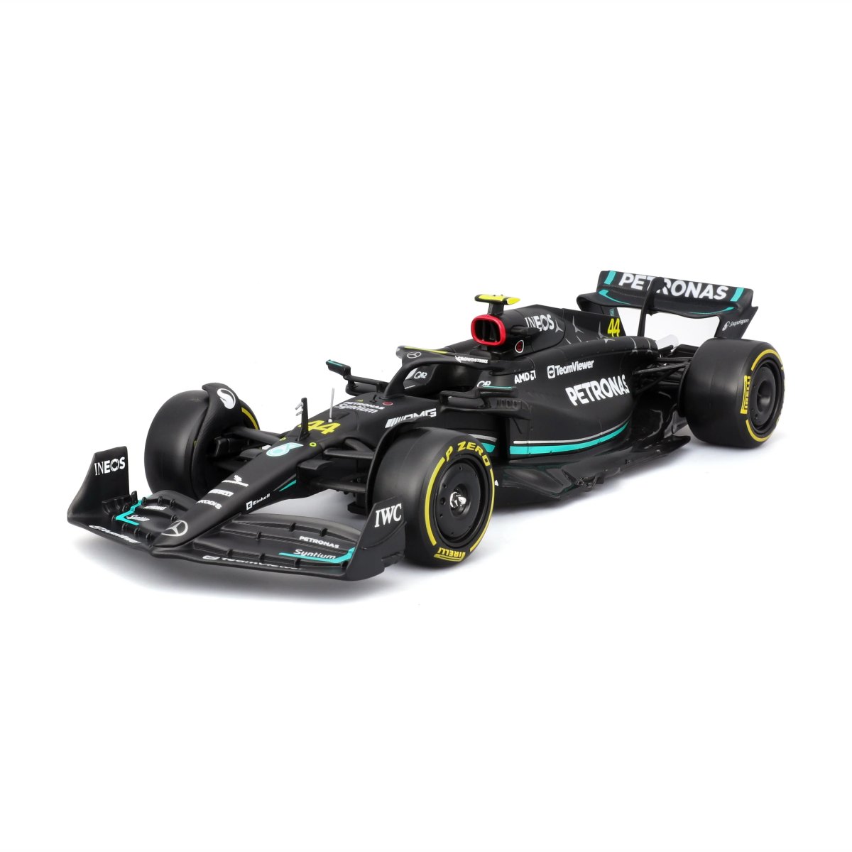 2026 Mercedes W14 E Performance #44 Lewis Hamilton F1 2023 – 1:24 Diecast Model with Driver: No package: Image 3