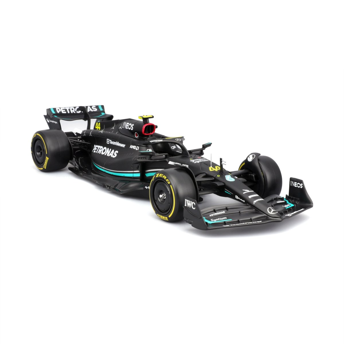 2026 Mercedes W14 E Performance #44 Lewis Hamilton F1 2023 – 1:24 Diecast Model with Driver: No package: Image 10