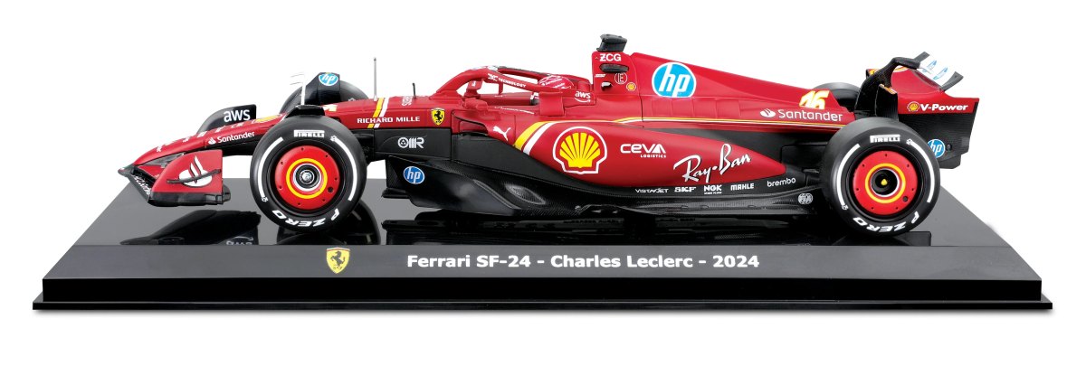 2026 Model Kit Ferrari SF-24 2024 #16 Charles Leclerc F1 2024 – Scale 1:24: No package: Image 2