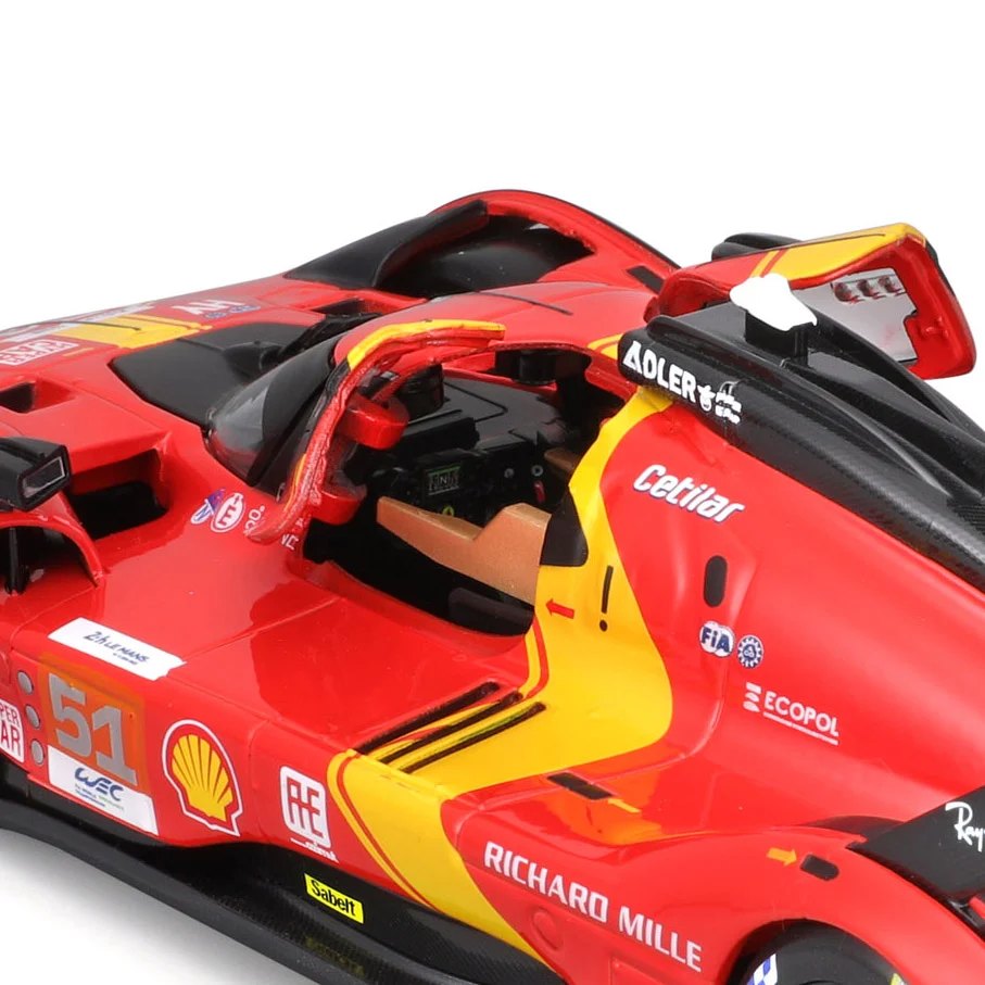 2026 Model Kit Ferrari 499P #51 24h Le Mans Champion 2023 – 1:24 Scale: No package: Image 12