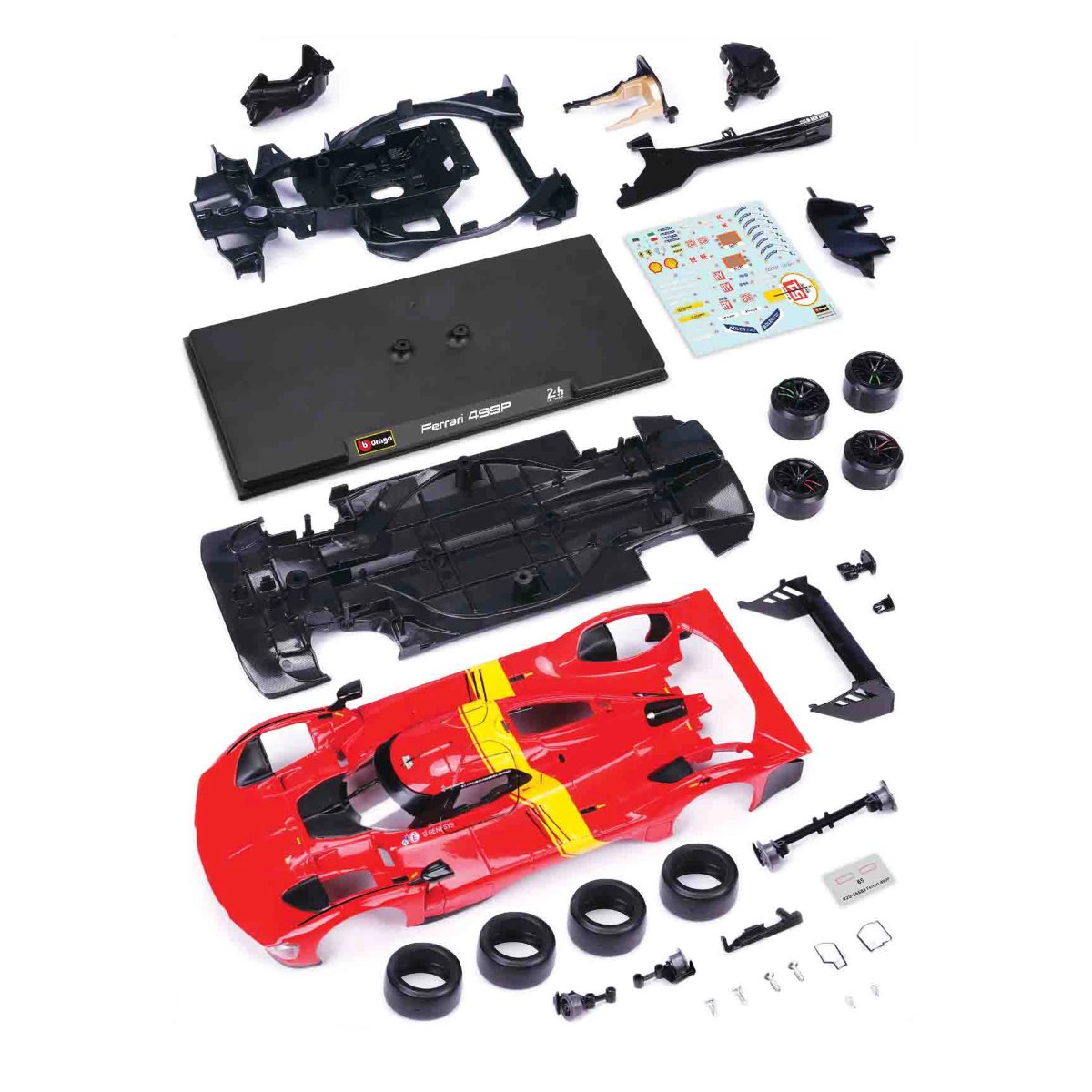 2026 Model Kit Ferrari 499P #51 24h Le Mans Champion 2023 – 1:24 Scale: No package: Image 14
