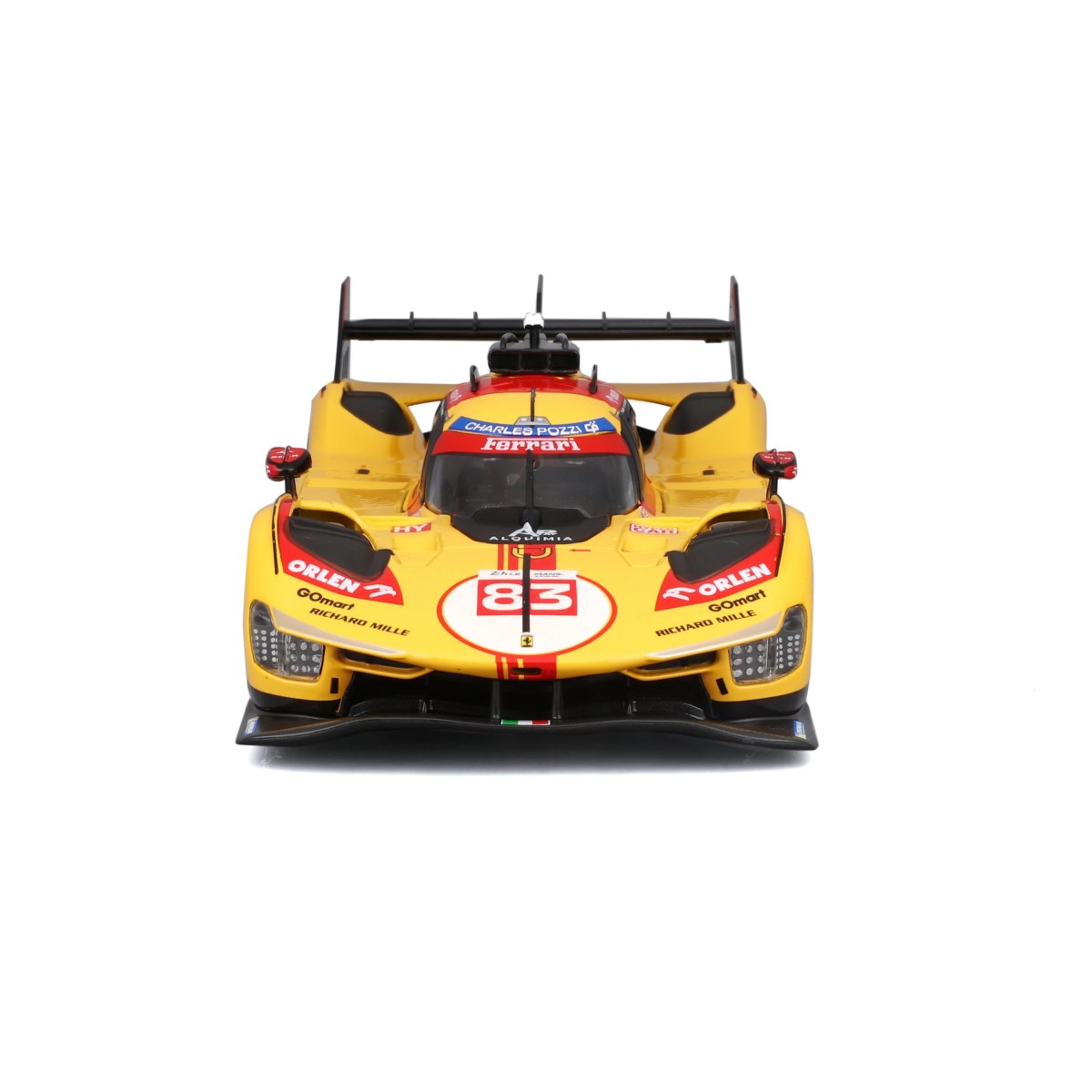 2026 Ferrari 499P 24H Le Mans Hypercar 2024 #83 – 1:24 Scale Diecast Model: No package: Image 3