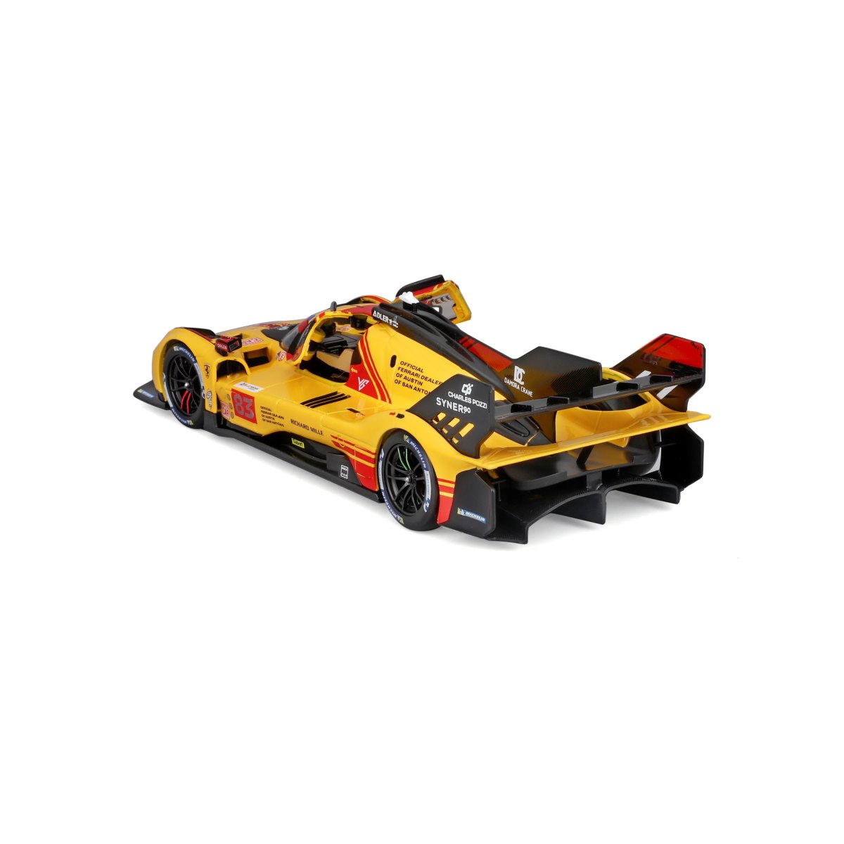 2026 Ferrari 499P 24H Le Mans Hypercar 2024 #83 – 1:24 Scale Diecast Model: No package: Image 5