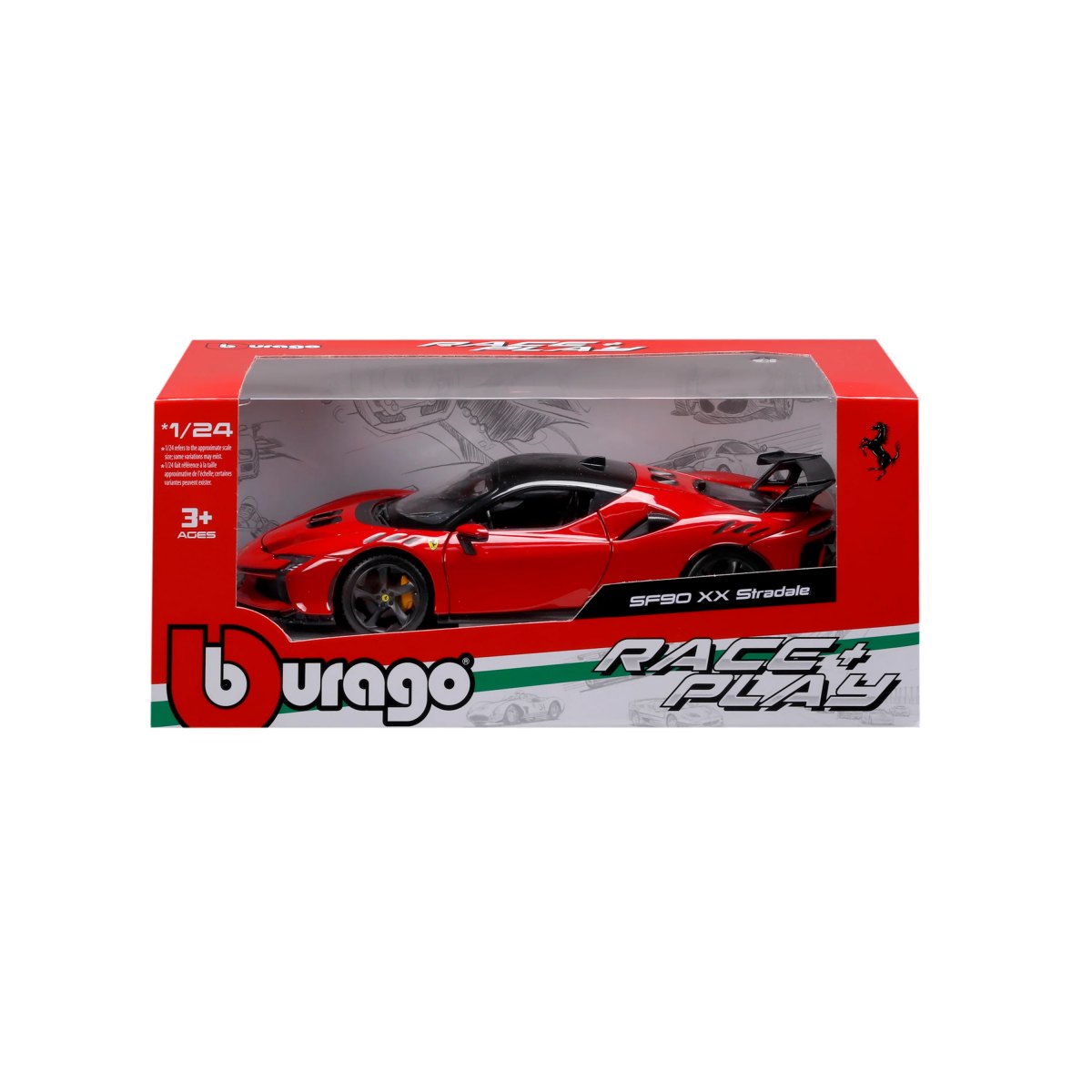 2026 Ferrari SF90 XX Stradale – 1:24 Diecast Model Car: No package: Image 2