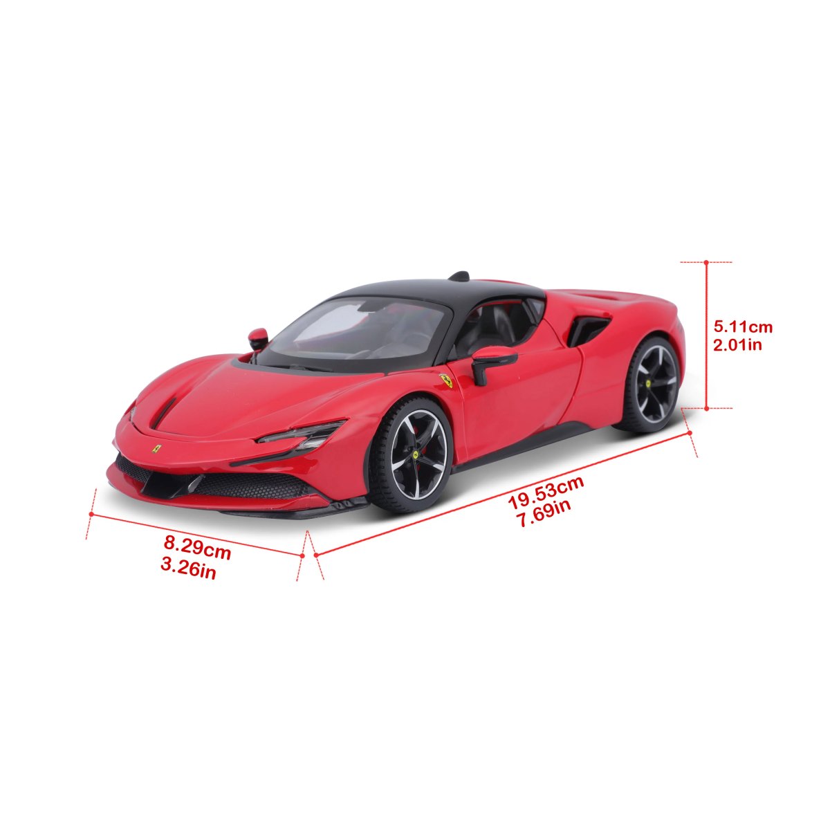 2026 Ferrari SF90 Stradale 1:24 Red: No package: Image 10